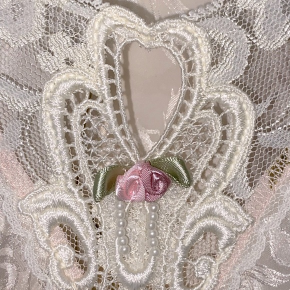 California Dynasty Floral Nightgown and Robe Set Size Small - Picture 8 of 14